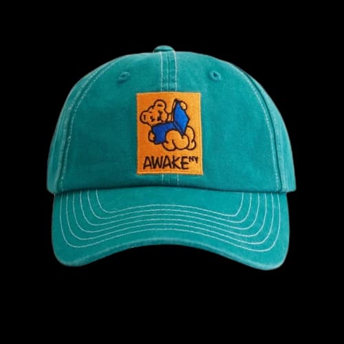 Awake Teddy Hat Teal