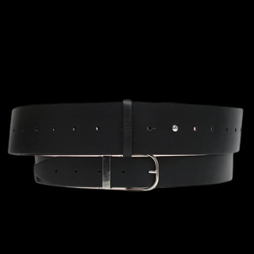 Balenciaga Double Wide Belt Black