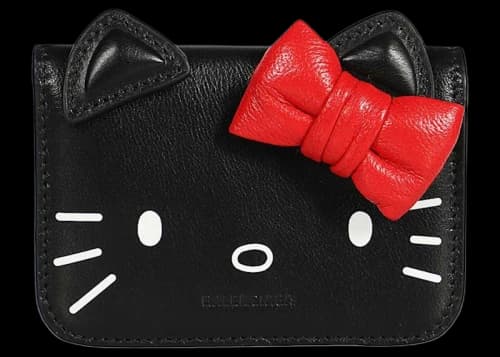 Balenciaga Hello Kitty Wallet Mini Black
