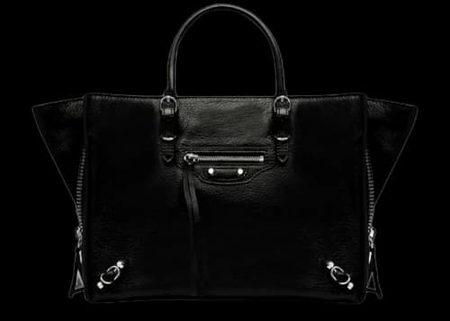 Balenciaga Papier A6 Zip Around Black