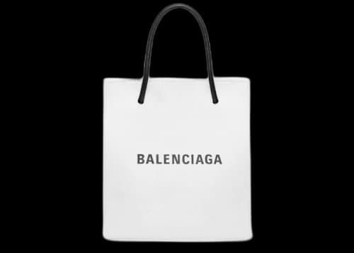 Balenciaga Shopping Tote XXS White/Black