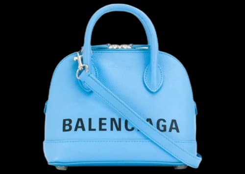 Balenciaga XXS Ville Top Handle Light Blue