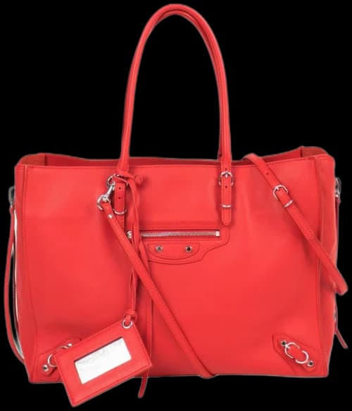 Balenciaga Zip Around Papier Red