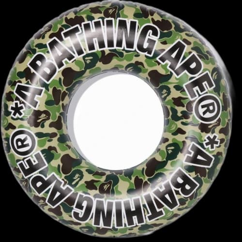 BAPE ABC Beach Floating Tube Green