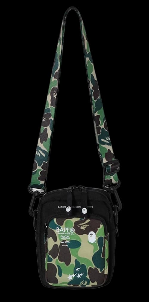 BAPE ABC Camera Pouch (FW19) Green