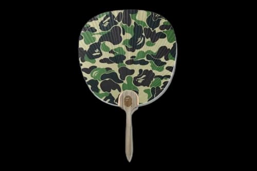 BAPE ABC Camo Japanese Fan Green