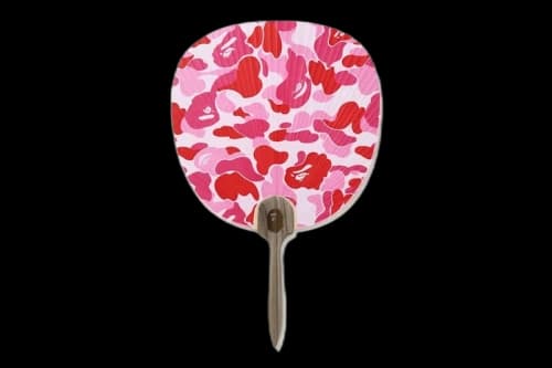 BAPE ABC Camo Japanese Fan Pink