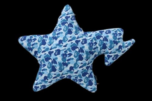 BAPE ABC Camo Sta Big Cushion Blue