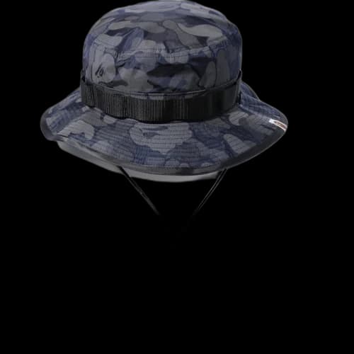 BAPE ABC Dot Reflective Boonie Hat Navy