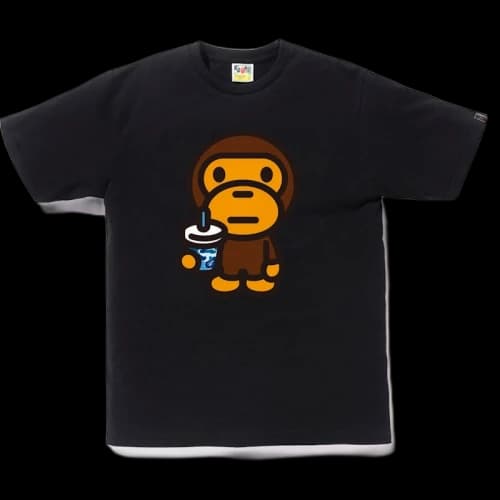 BAPE ABC Milo Juice Summer Tee Black/Blue