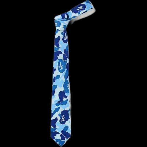 BAPE ABC Tie Blue