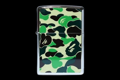 BAPE ABC Zippo Lighter Green