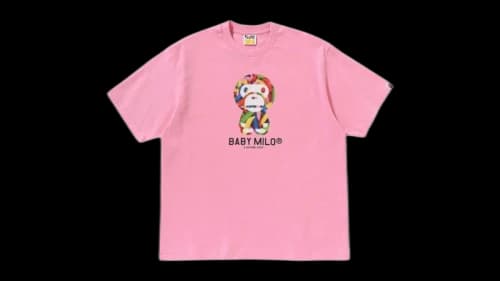 BAPE Banana By Bathing Ape Relaxed Fit Tee Pink