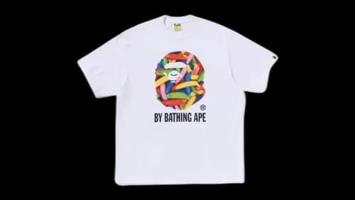 BAPE Banana By Bathing Ape Relaxed Fit Tee White