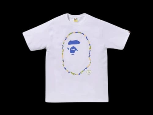 BAPE Big Ape Head New Jersey Exclusive Tee White