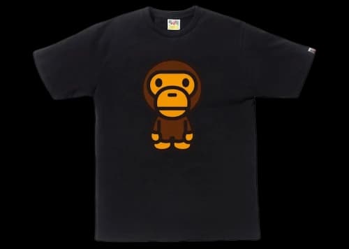 BAPE Big Baby Milo Tee Black