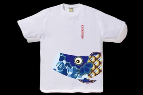 BAPE Children's Day Tee White/Blue