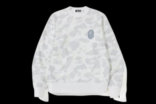 BAPE City Camo Crewneck White