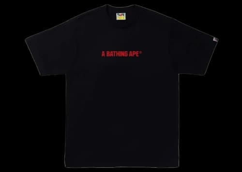 BAPE Color Camo BAPE Busy Works Tee Black/Red