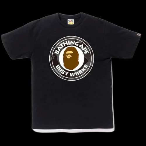 BAPE Color Camo Busy Works Tee Black/Black
