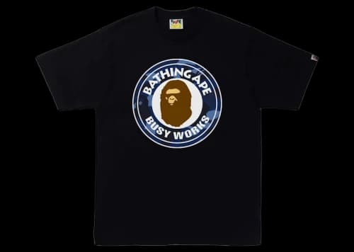 BAPE Color Camo Busy Works Tee (SS22) Black/Navy