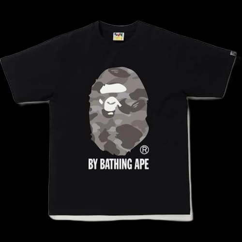 BAPE Color Camo by Bathing Ape Tee Black/Gray