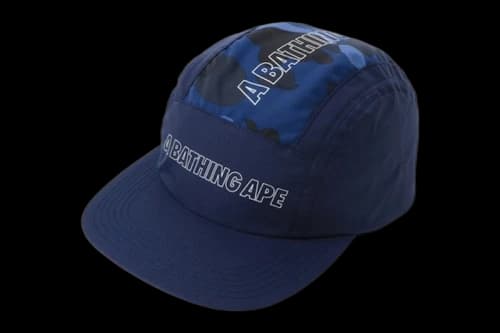 BAPE Color Camo Jet Cap Blue