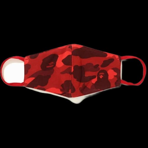 BAPE Color Camo Mask (FW19) Red
