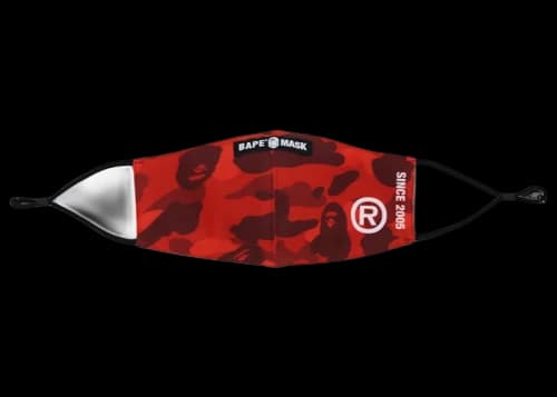 BAPE Color Camo Mask (FW21) Red