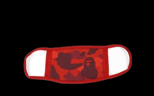 BAPE Color Camo Mask Red