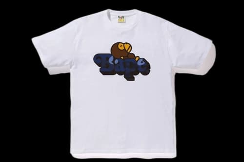 BAPE Color Camo Milo On Bape Tee White/Blue
