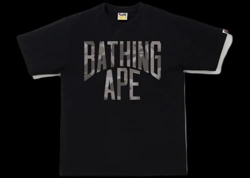 BAPE Color Camo NYC Logo Tee Black/Gray