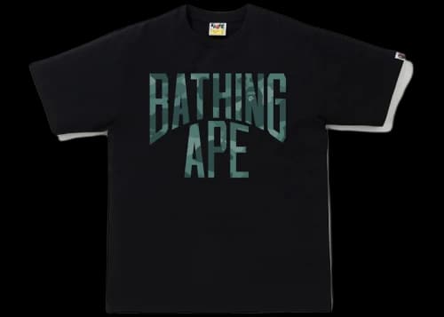 BAPE Color Camo NYC Logo Tee Black/Green
