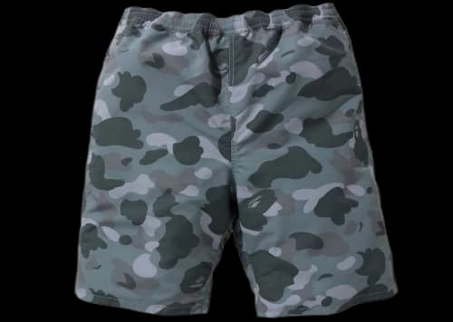 BAPE Color Camo Reversible Shorts Gray