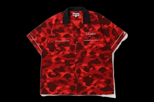 BAPE Color Camo Sta S/S Shirt Red