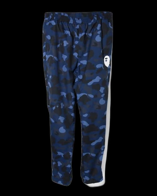 BAPE Color Camo Track Pants Navy