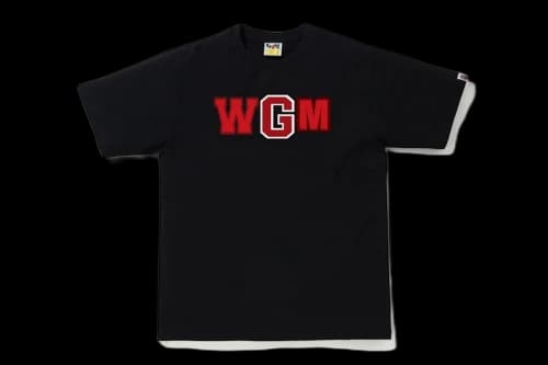 BAPE Color Camo WGM Milo Shark Tee Black/Red