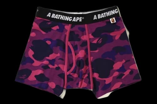 BAPE Color Camos Trunks Purple