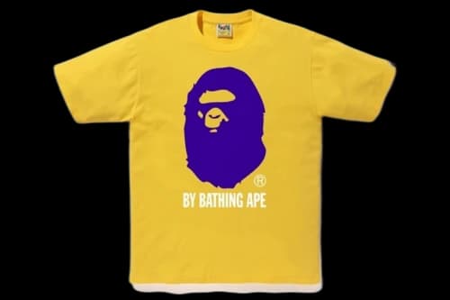BAPE Colors By Bathing Tee Yellow