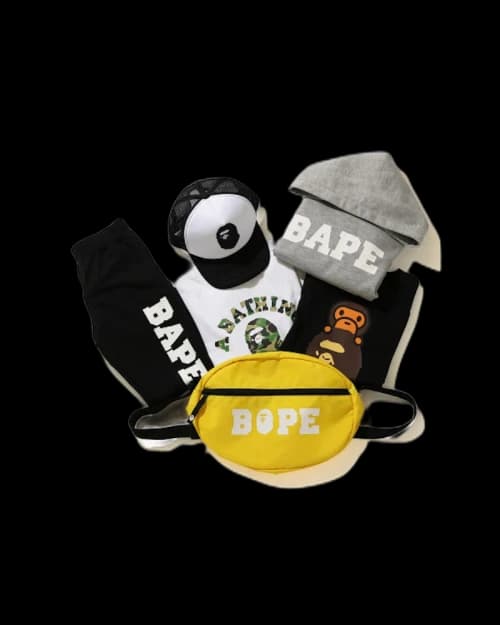 BAPE Family Bag Pack (Kids) Yellow/Multi