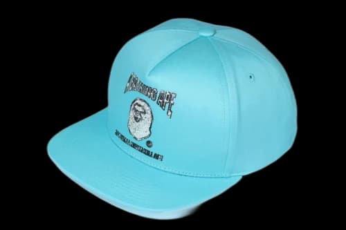 BAPE Jewelry Snap Back Cap Sax