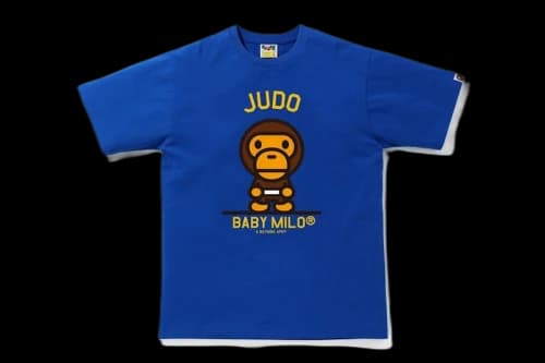 BAPE Milo Judo Sports Tee Blue