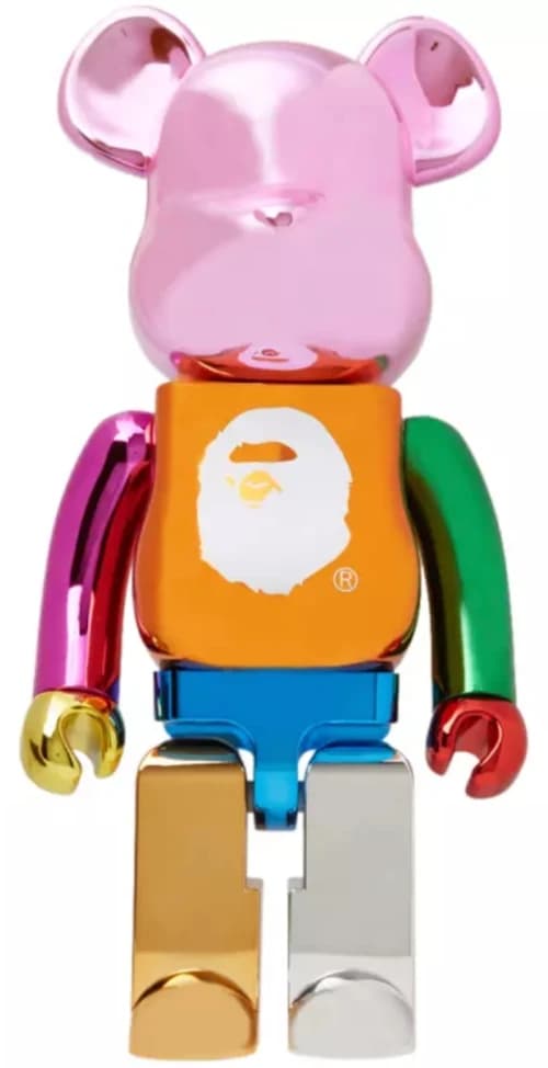 Bearbrick Multi Color Foil XXV 100% Bearbrick Multi