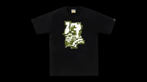 BAPE Multi Pixel Camo Digital General Tee (SS26) Black