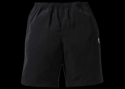 BAPE One Point Beach Shorts Black