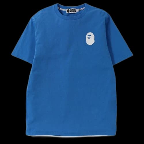 BAPE Pastel Color Layered L/S Tee Blue
