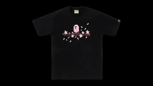 BAPE Sakura Logo Tee (SS26) Black