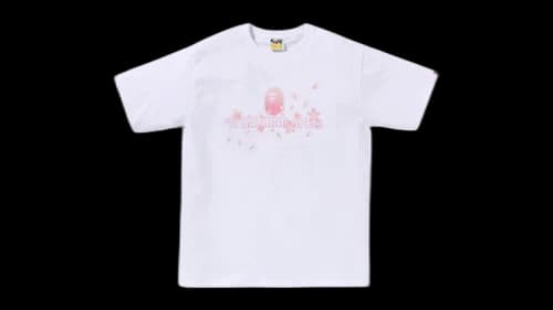 BAPE Sakura Logo Tee (SS26) White