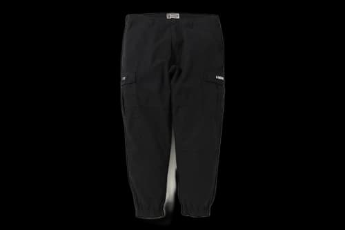 BAPE Slim 6 Pocket Jogger Pants Black