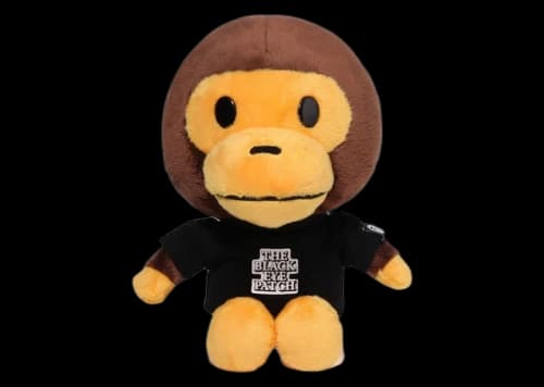 BAPE x Black Eye Patch Baby Milo Plush Doll Brown